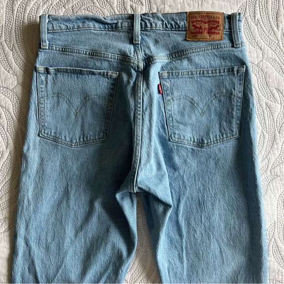 Levi's - 501 Crop Jeans - Samba Blues - Blue - Picture 8 of 11